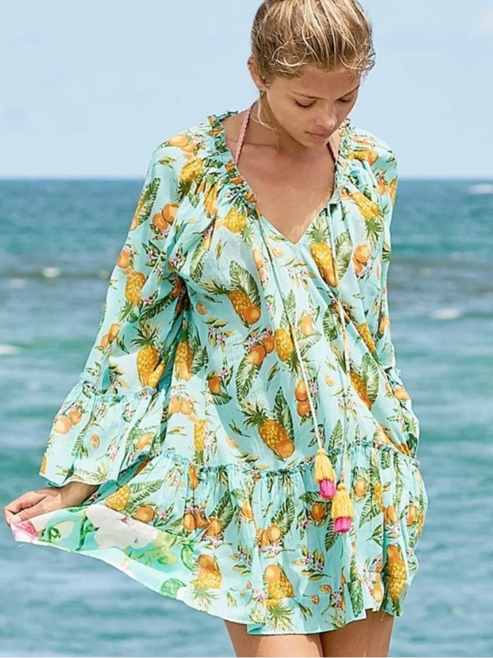 DEBBIE KATZ “ELISA” dress/beach coverup